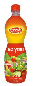 עסיס חומץ טבעי 5%