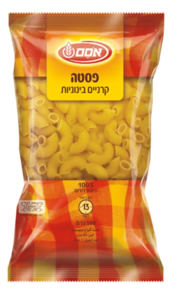 פסטה קרניים בינוניות אסם