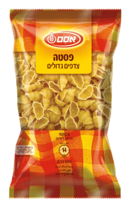 פסטה צדפים גדולים אסם