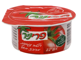 רוטב עגבניות מרוכז מאוד קטן